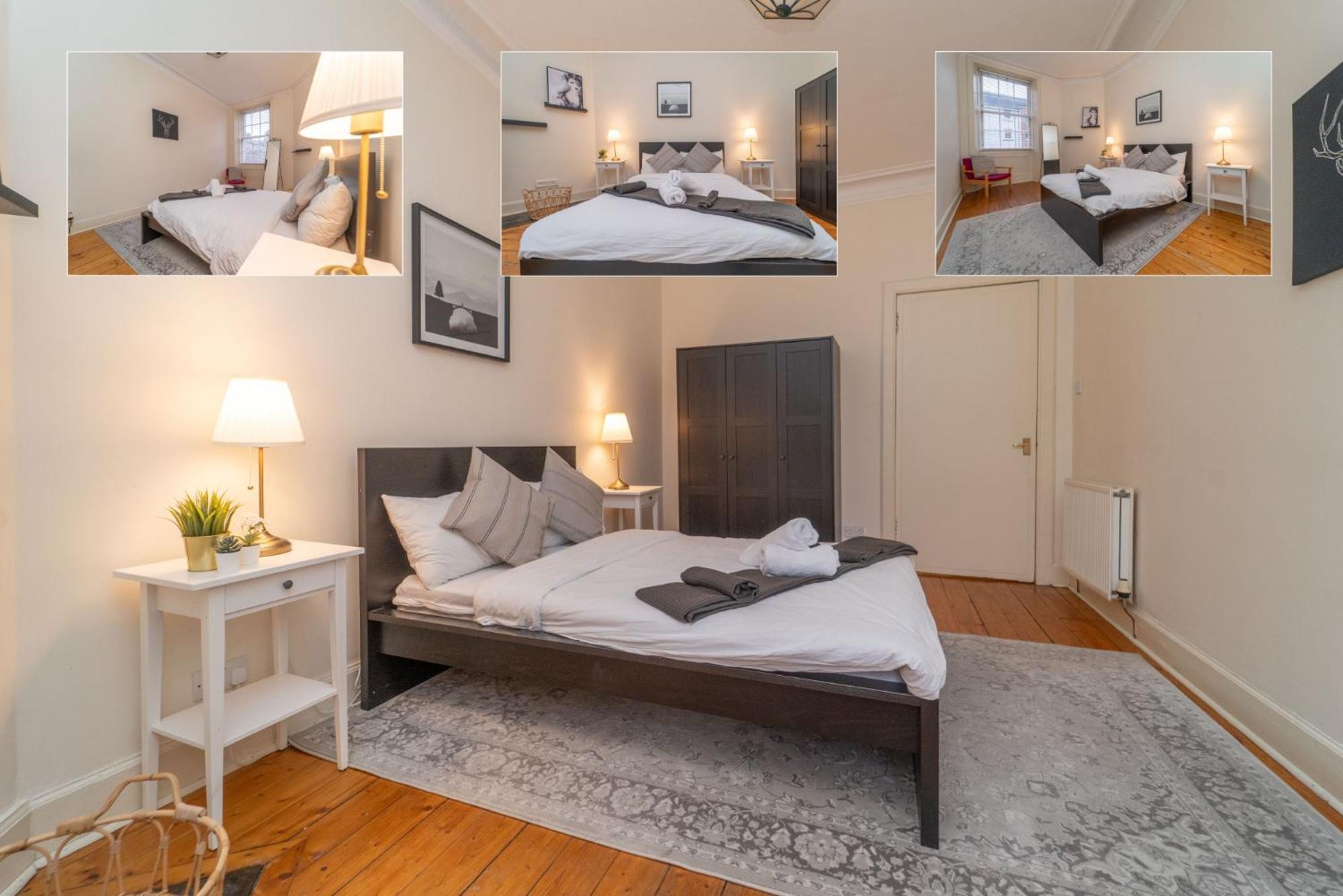 Large City Corner Apartment Edynburg Zewnętrze zdjęcie